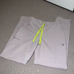 FIGS Slate Gray Yola Scrub Pant XS